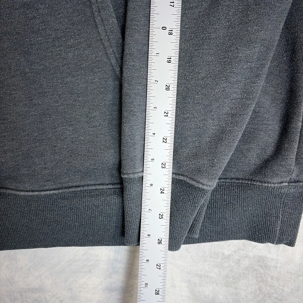 The North Face Hoodie Mens XXL Gray Pullover Logo Fleece Sweatshirt